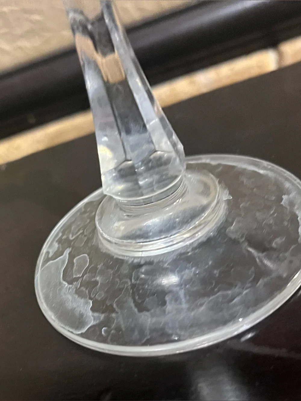 Set of (2) Vintage Wine Glasses